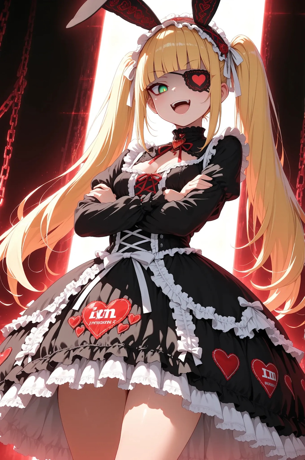 ヤンデレ風ウサ耳ロリータ✨