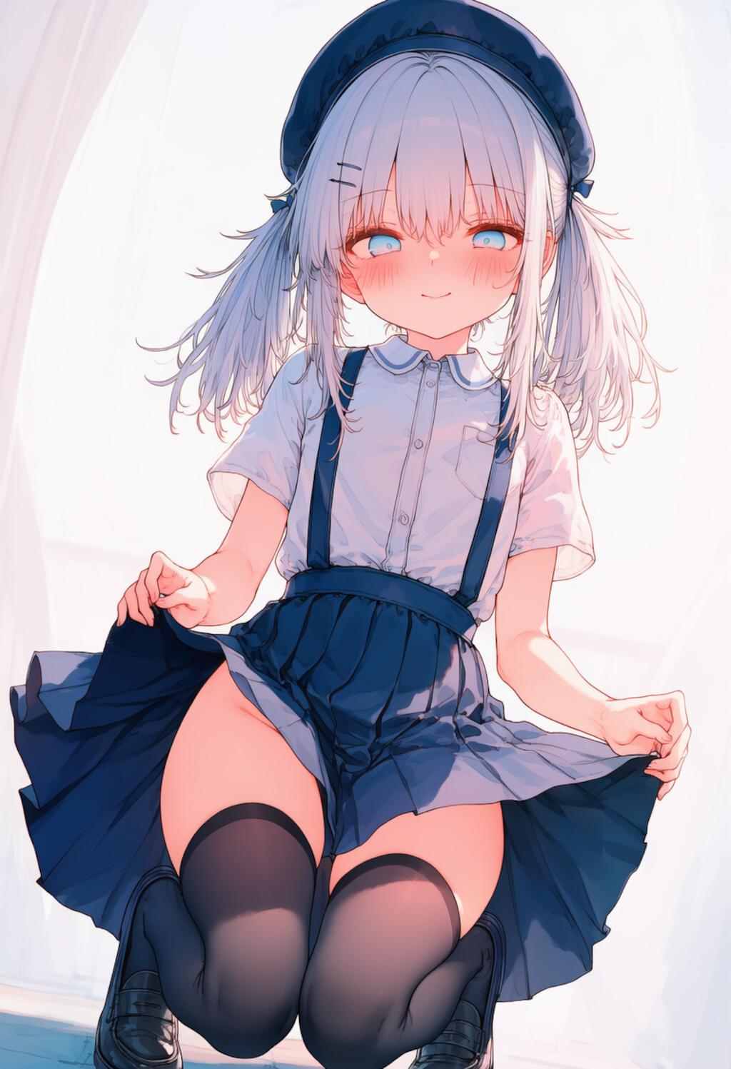 今日はニーソで登校なアリアちゃん_0424