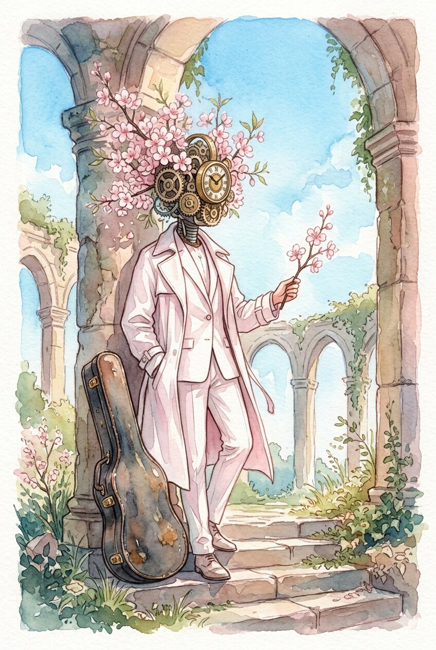 「桜の花車」