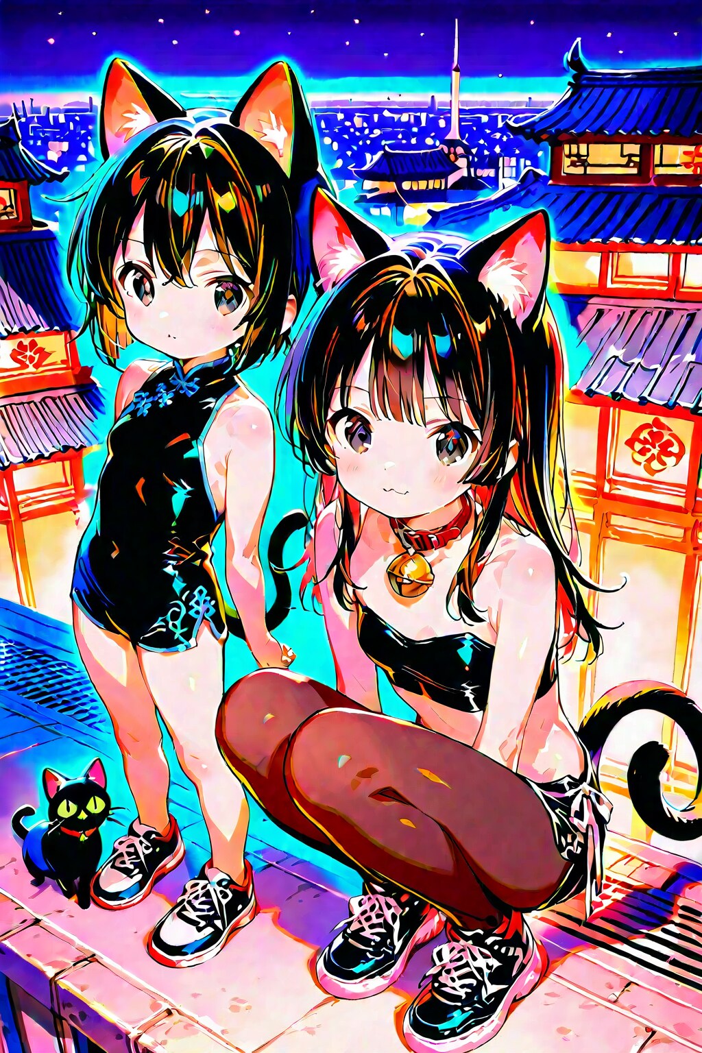 黒猫姉妹