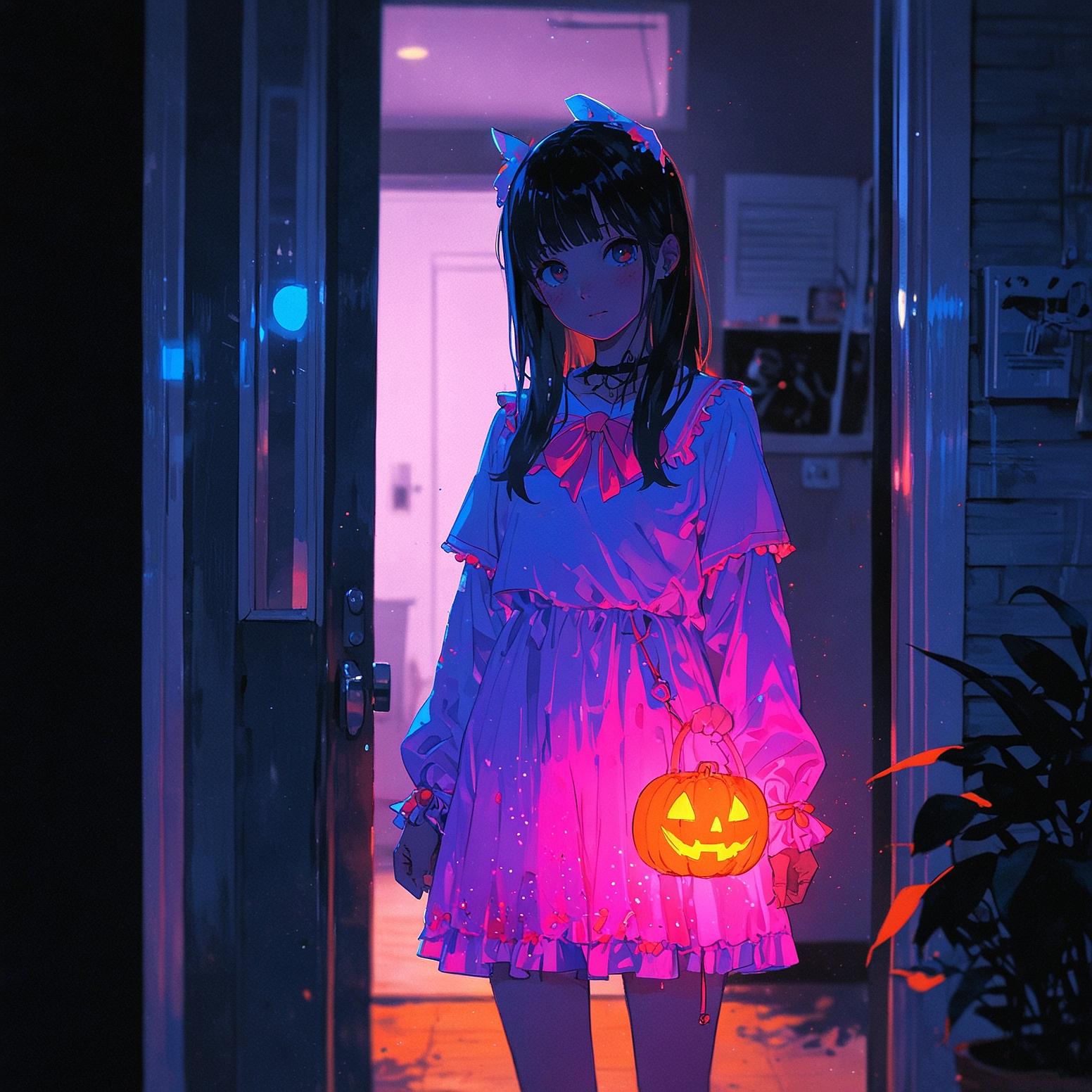 さぁ、お菓子をもらいに行こう！ | の人気AIイラスト・グラビア