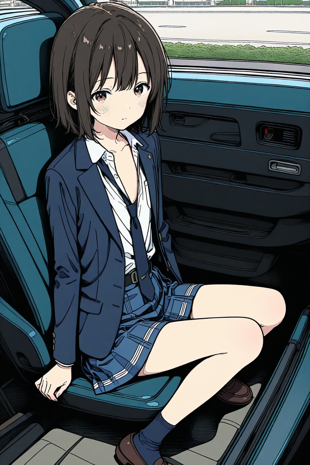 助手席の彼女