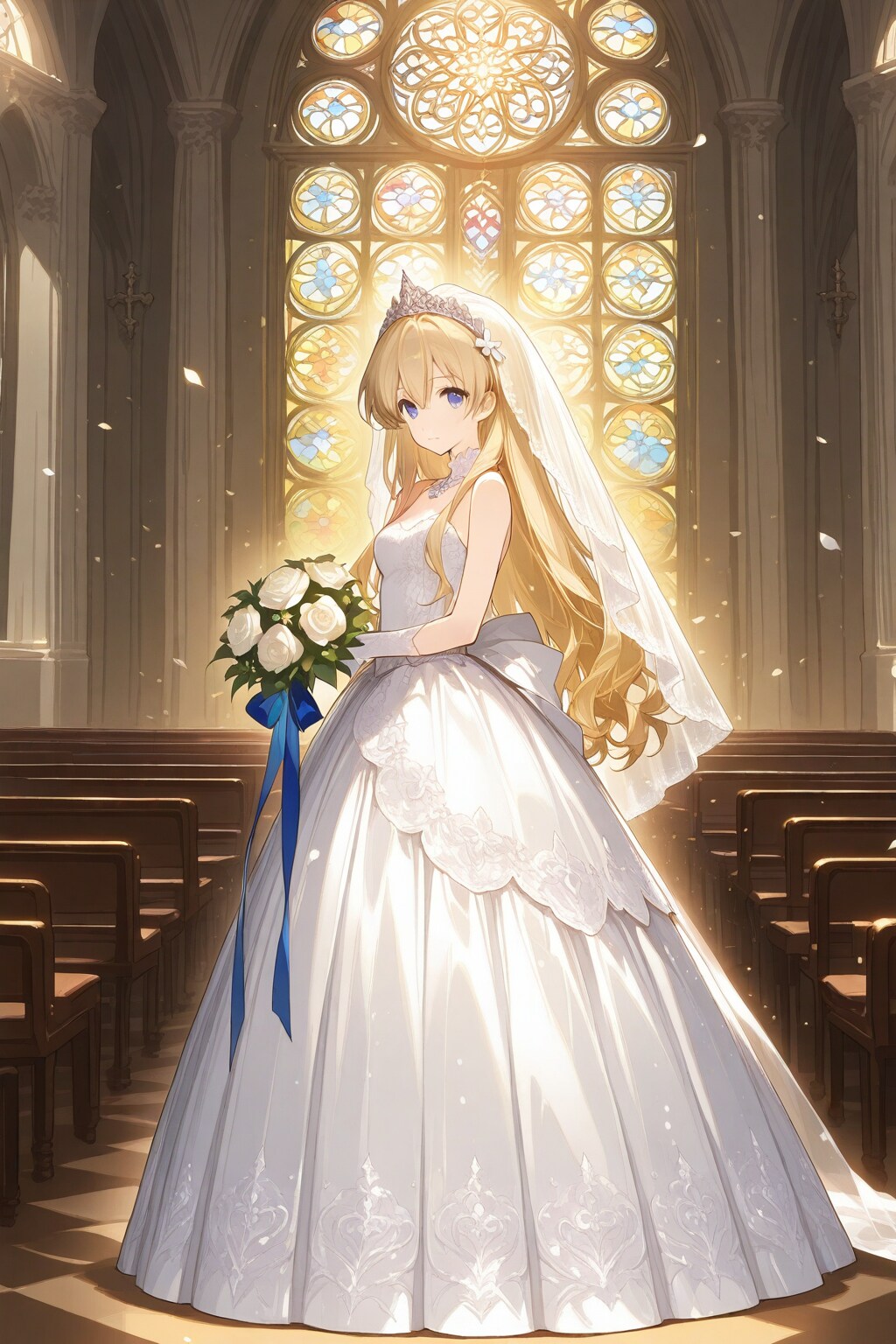 教会でウエディング