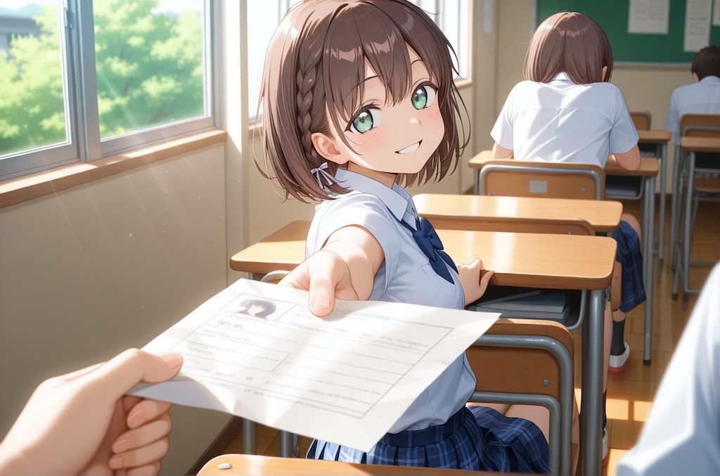 教室にこんな幸福あるなら、そら通う。そらそうよ。