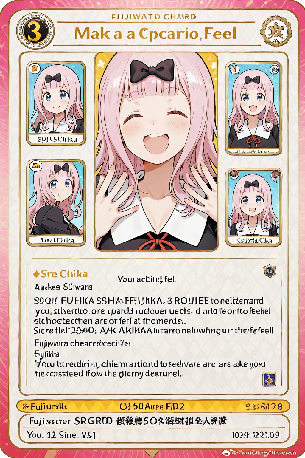 藤原千花カード | の人気AIイラスト・グラビア