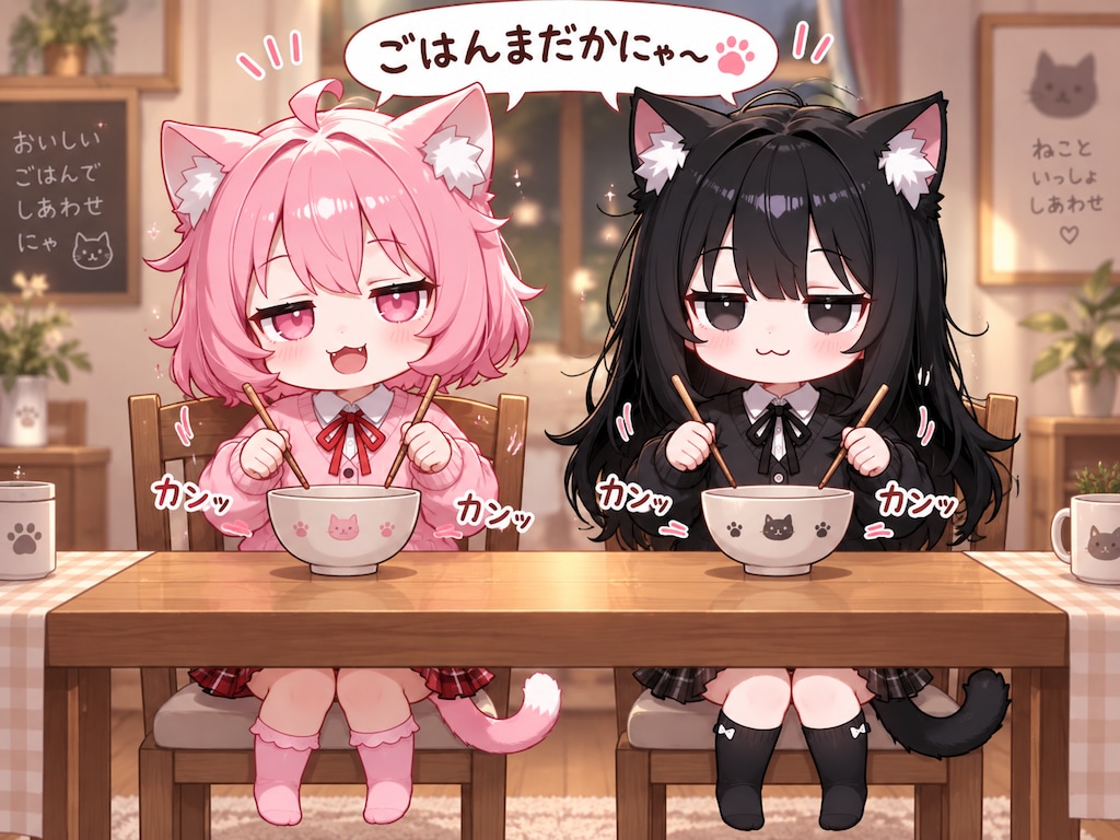 cyan motoさんちのねこちゃんにお泊りに来てもらった