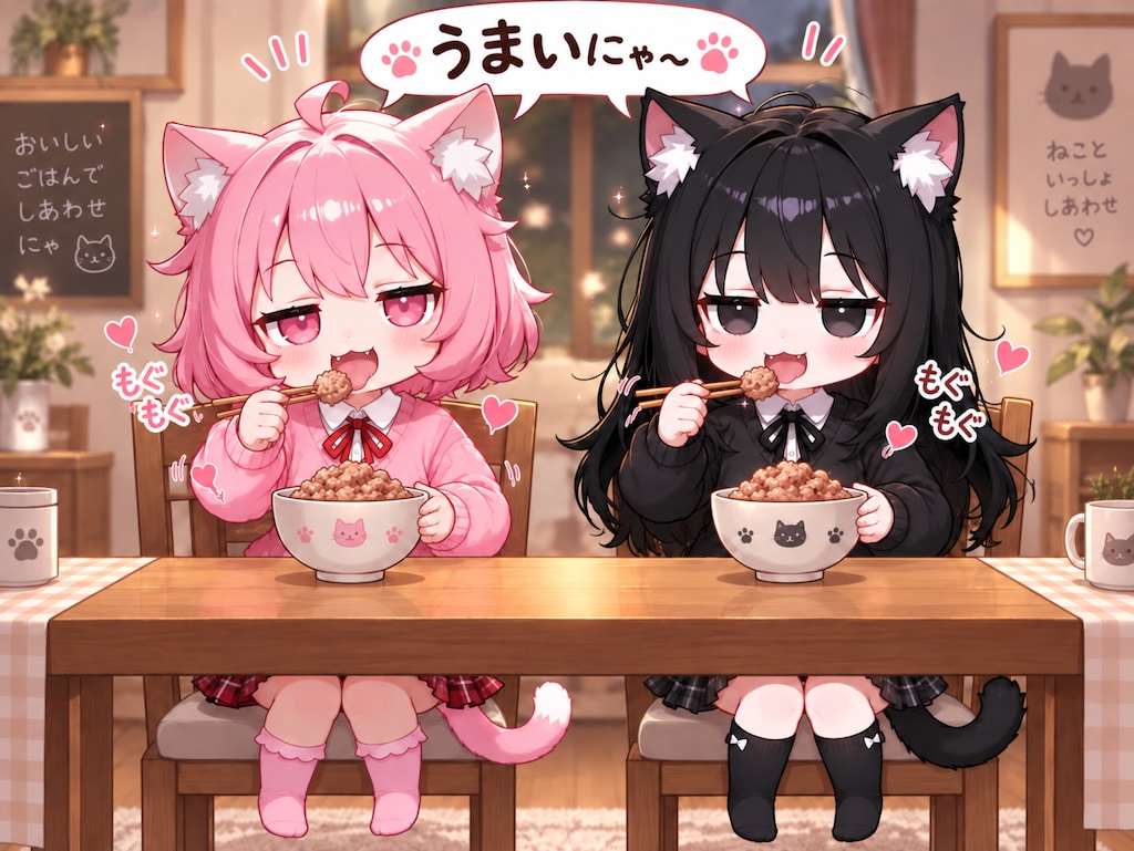 cyan motoさんちのねこちゃんにお泊りに来てもらった