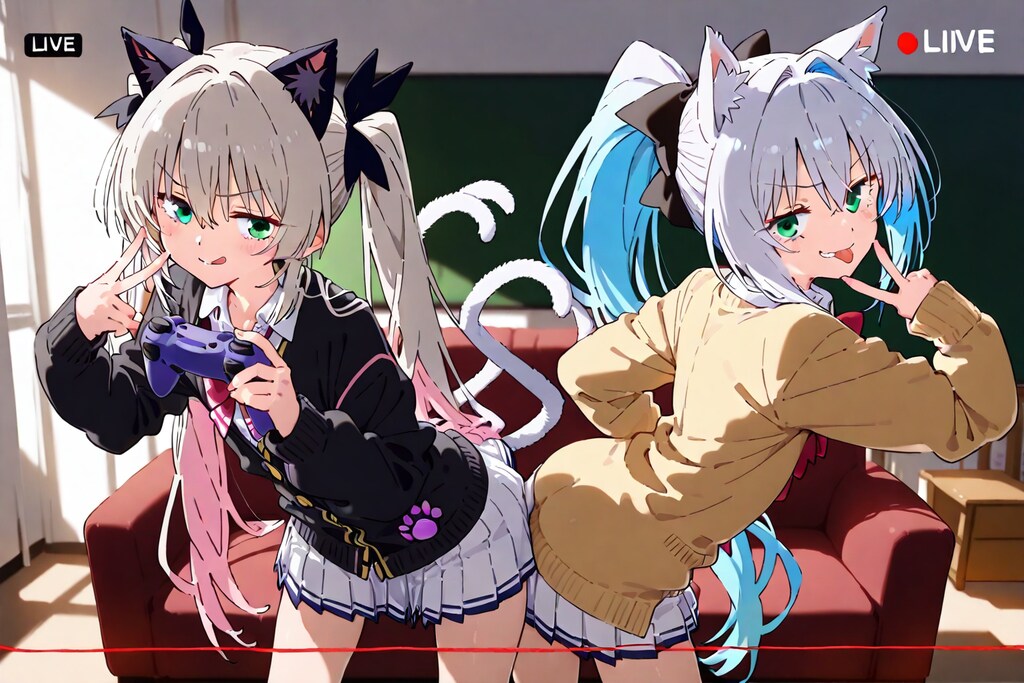 「ざぁこ、ざぁこ」って対戦相手を煽りながら配信していたら、「お兄」に見つかって・・・謝罪の動画を公開することになりましたぁ