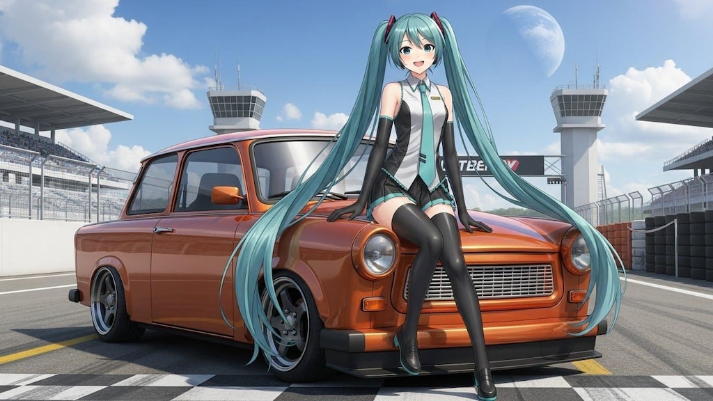 初音ミクとトラバント