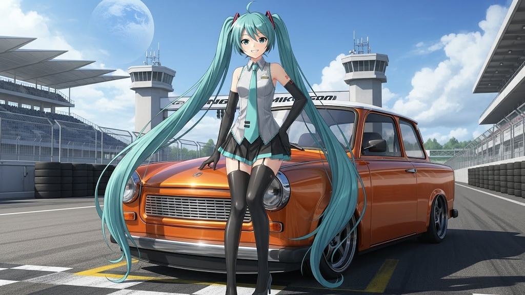 初音ミクとトラバント