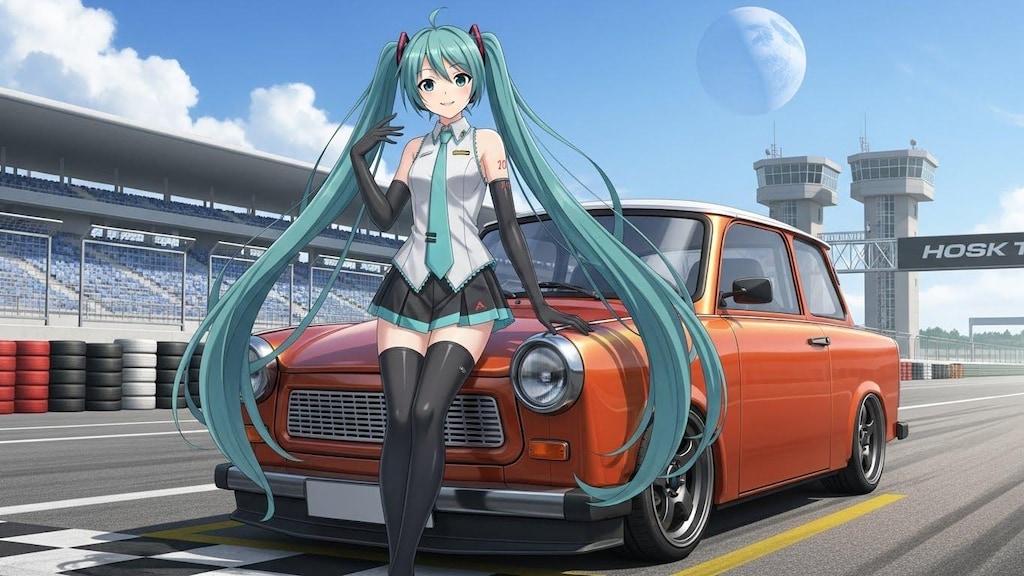 初音ミクとトラバント