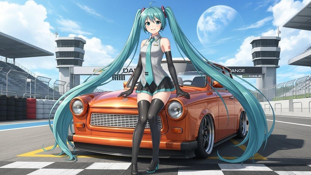 初音ミクとトラバント