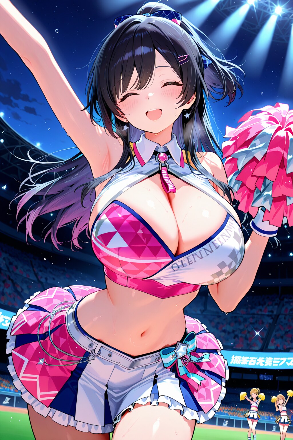 仲良しチアガール二人組をPHOENIXで生成したはずが・・・