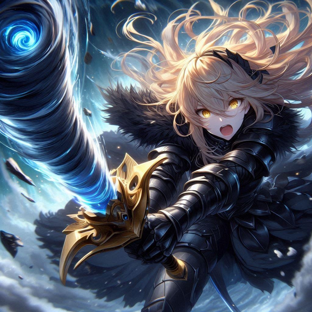 ブロンドの女騎士さん657