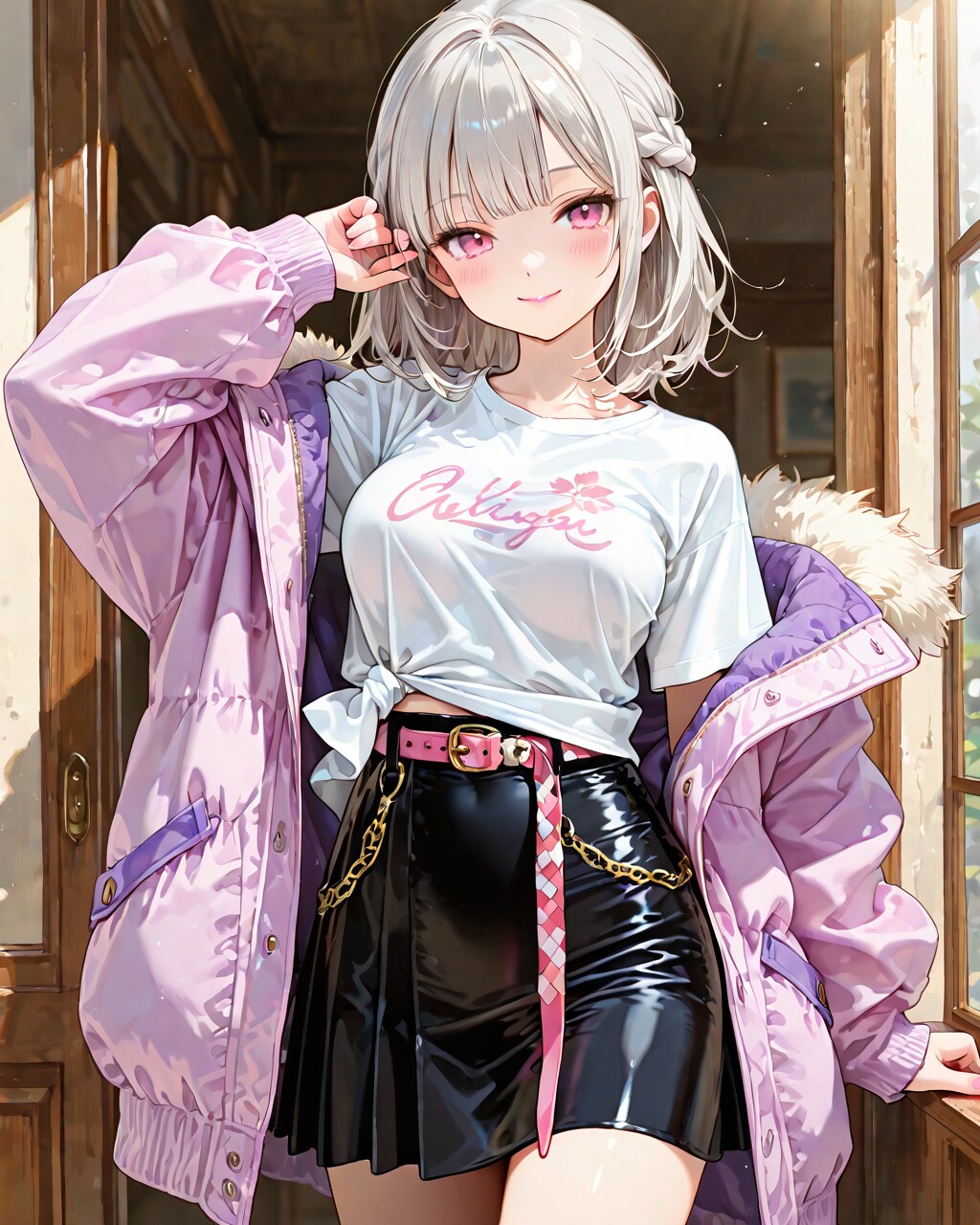部屋の中はあったかい