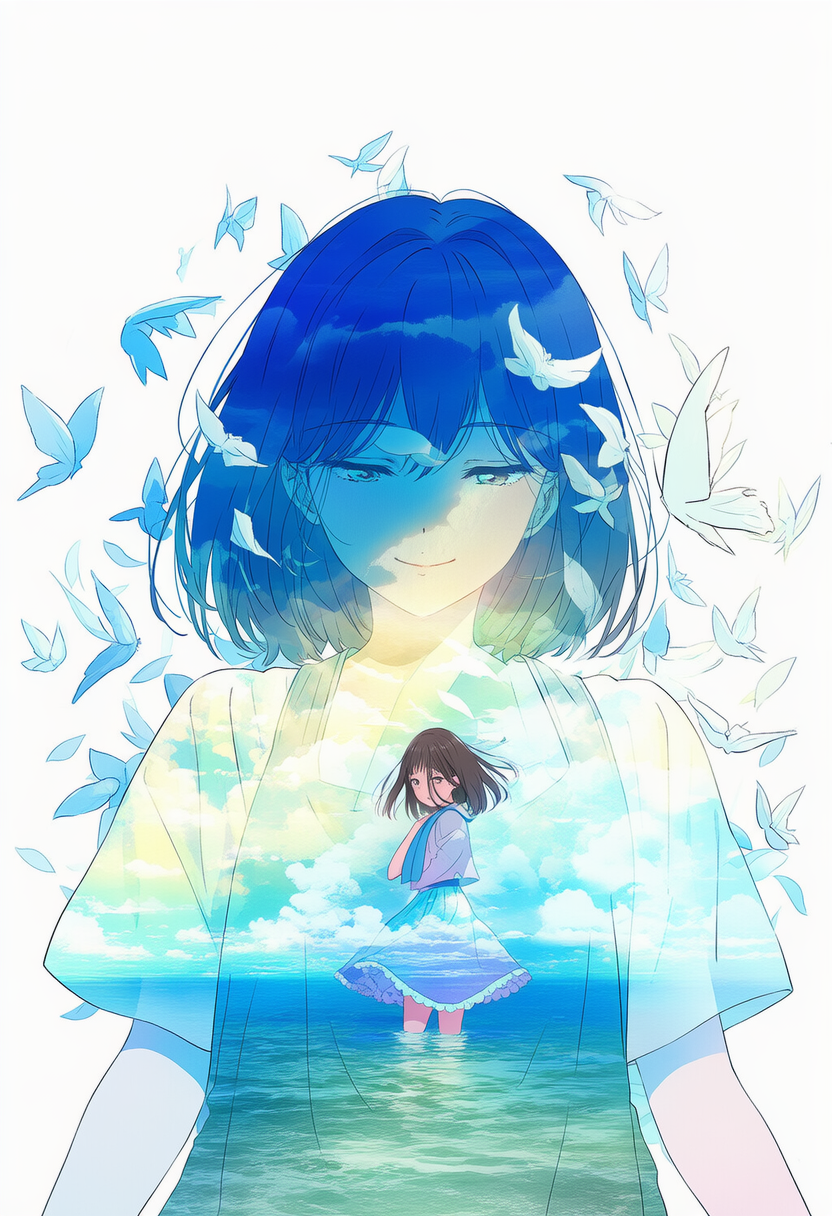 あの夏の海  (回想)
