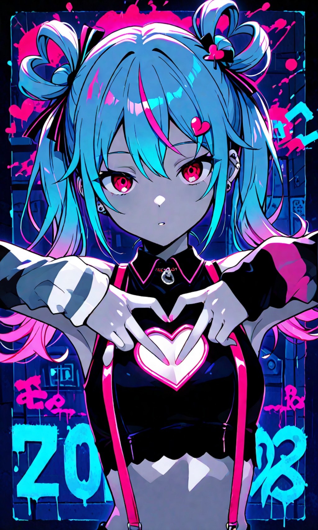 デコミク（ダークネス）:（ネオン）