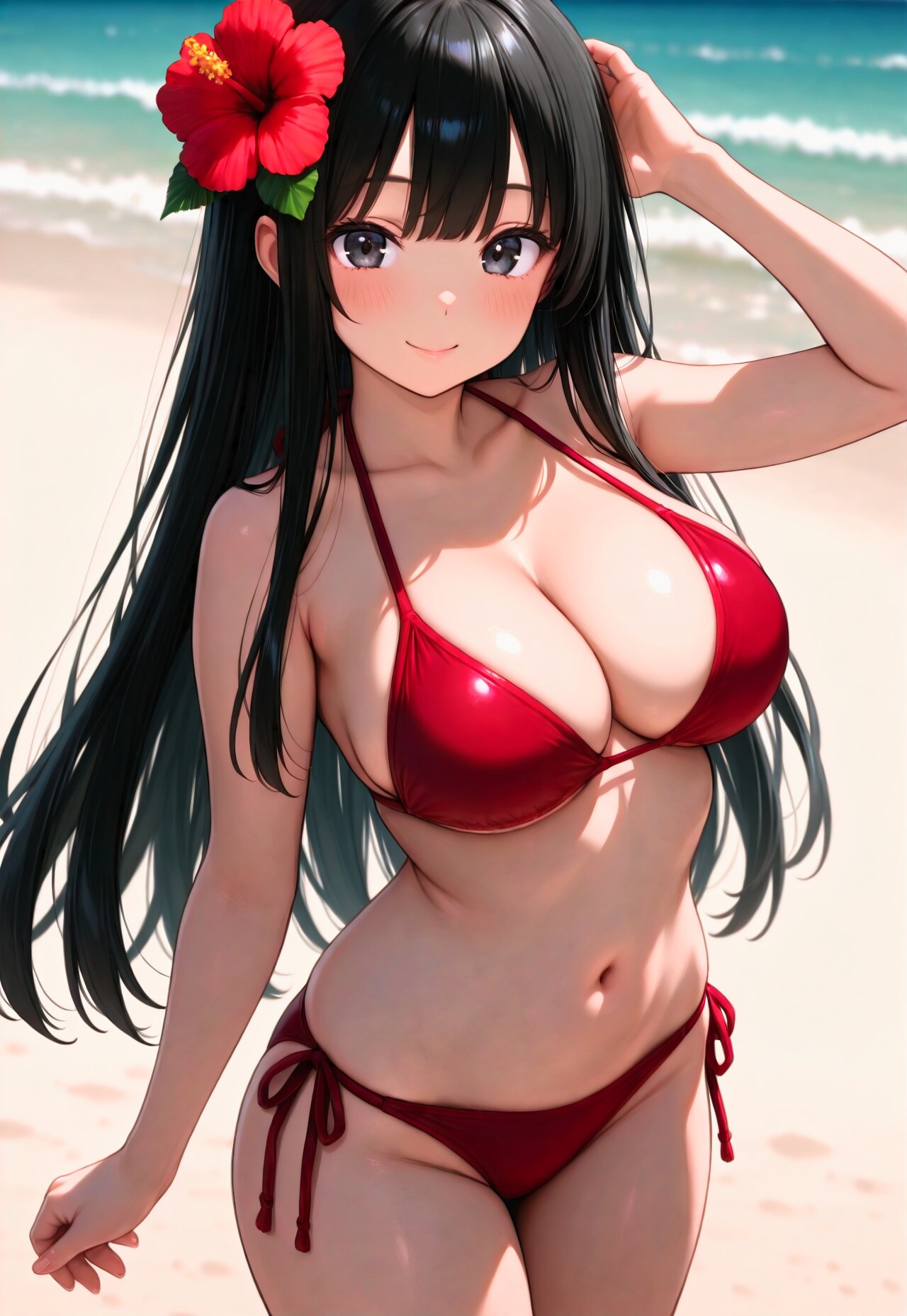 1342（赤いビキニ）