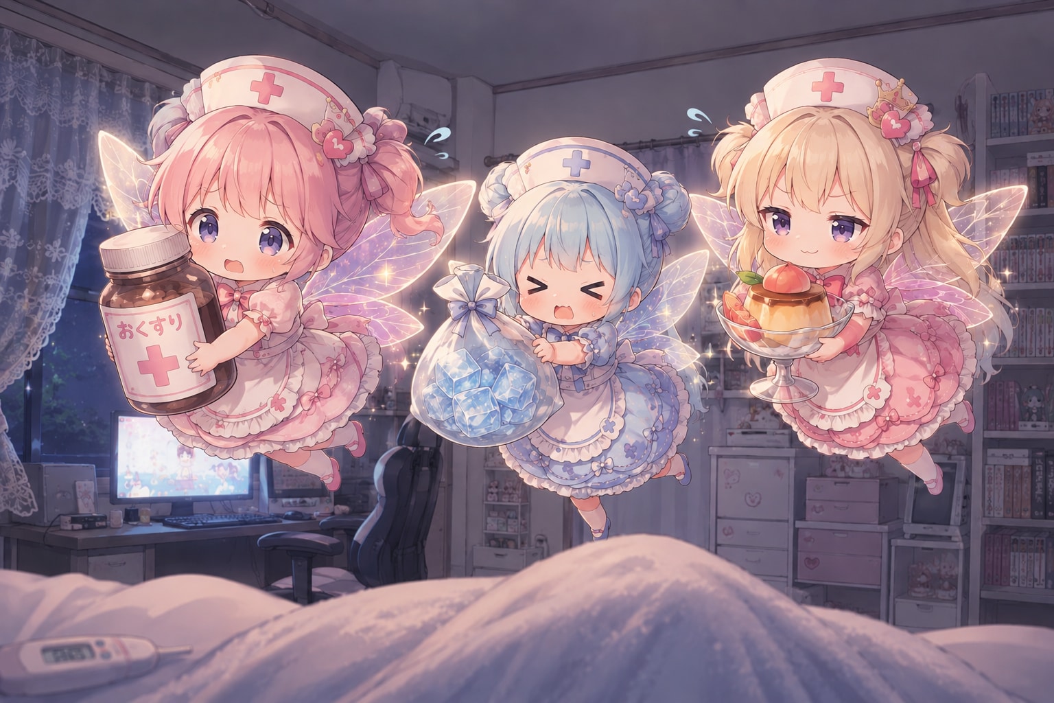 風邪ひき家主さんを看病しなきゃ！