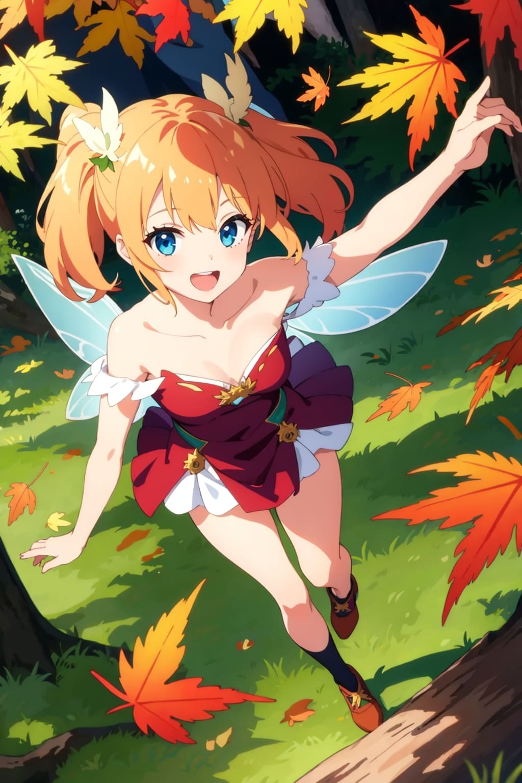 紅葉の妖精