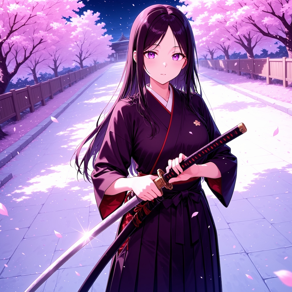 桜花の剣侍