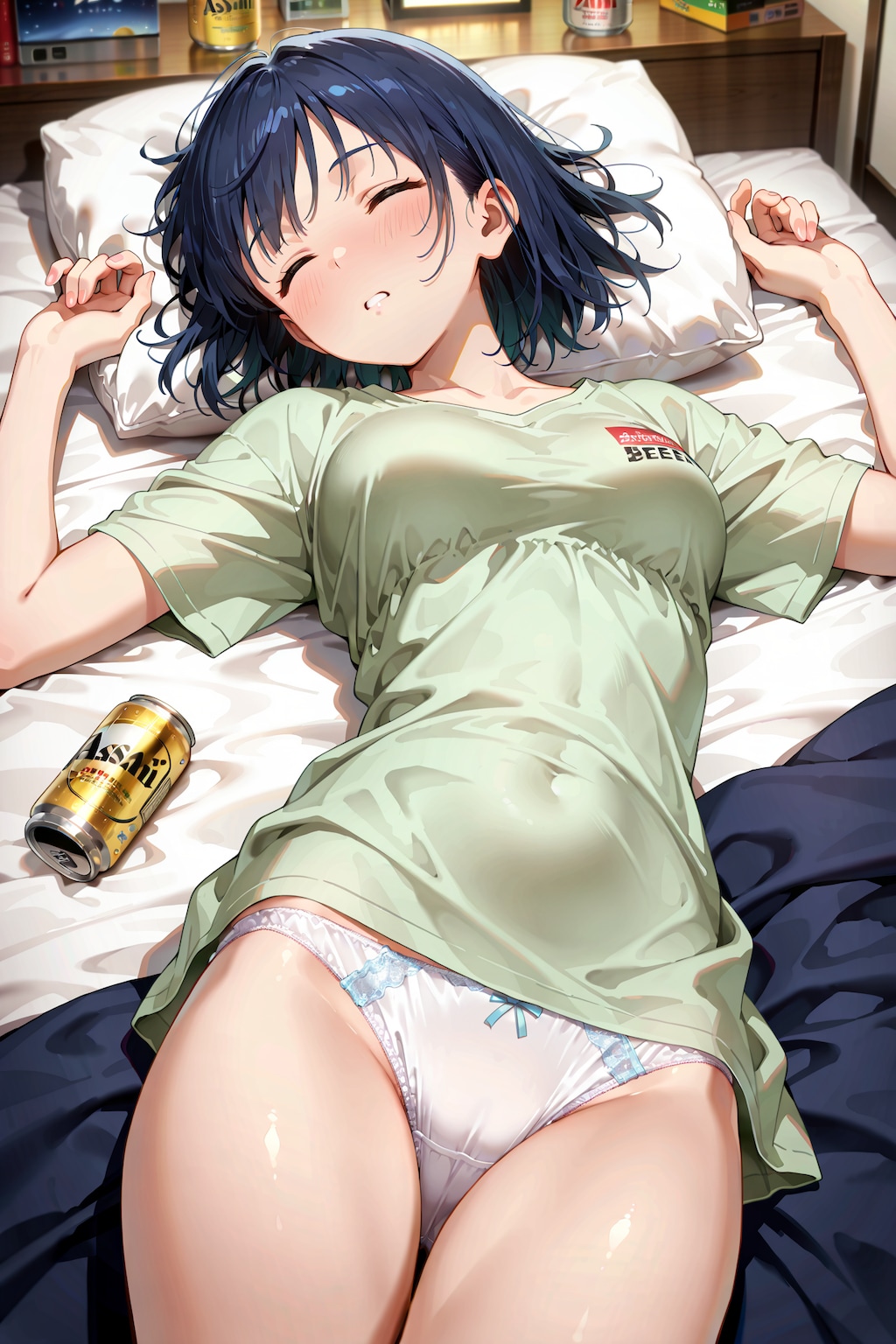宅飲みハプニング♪～先輩の無防備な寝顔～ Z531