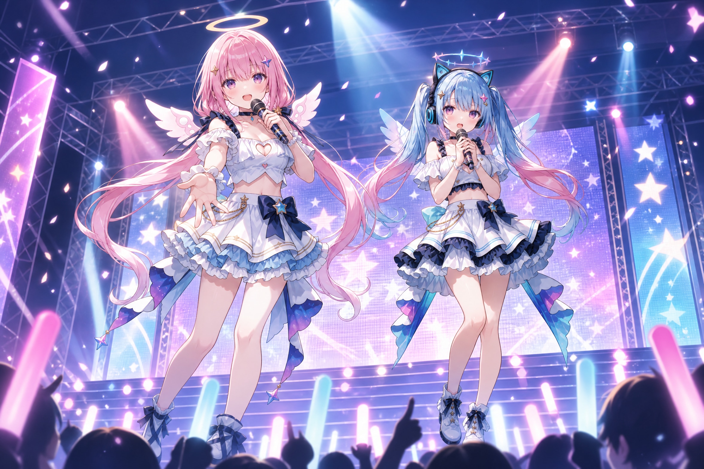 アイドルユニット「ももいろプリズム」オンステージ！