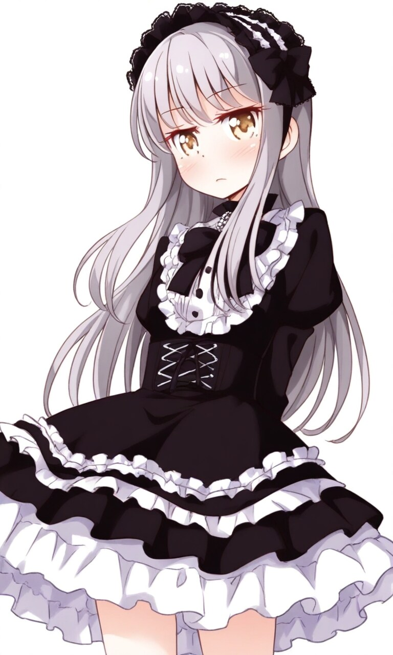 湊友希那 ゴスロリ