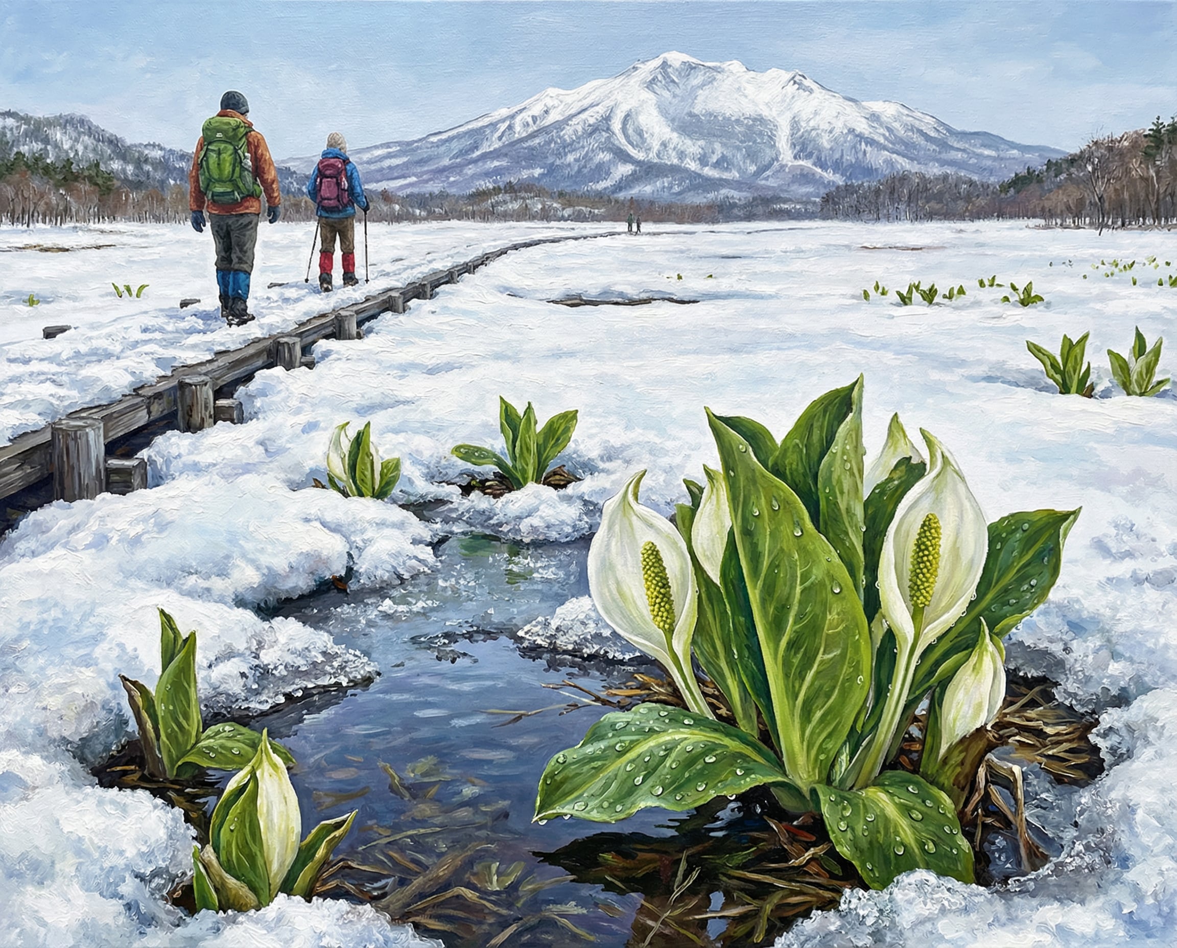 少し早すぎた尾瀬 | の人気AIイラスト・グラビア