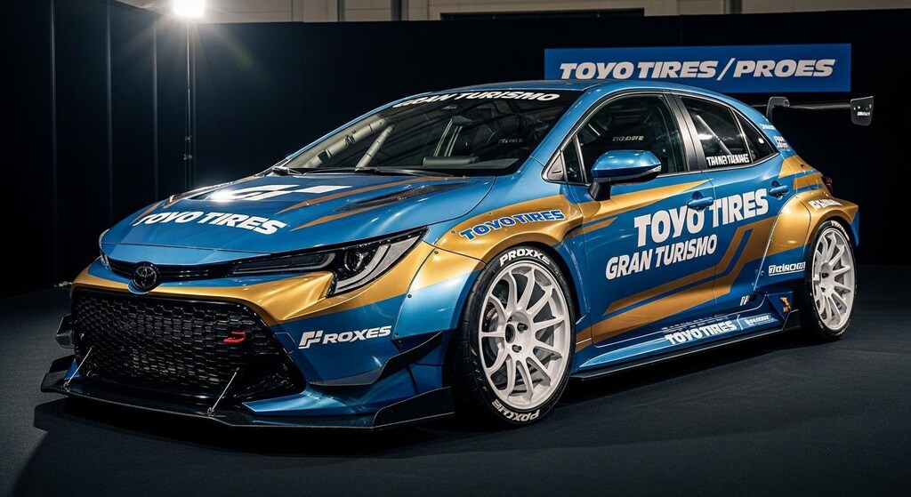 トーヨータイヤGRカローラ
