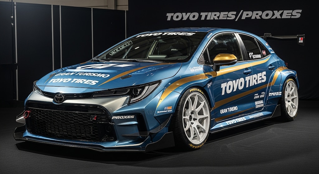 トーヨータイヤGRカローラ