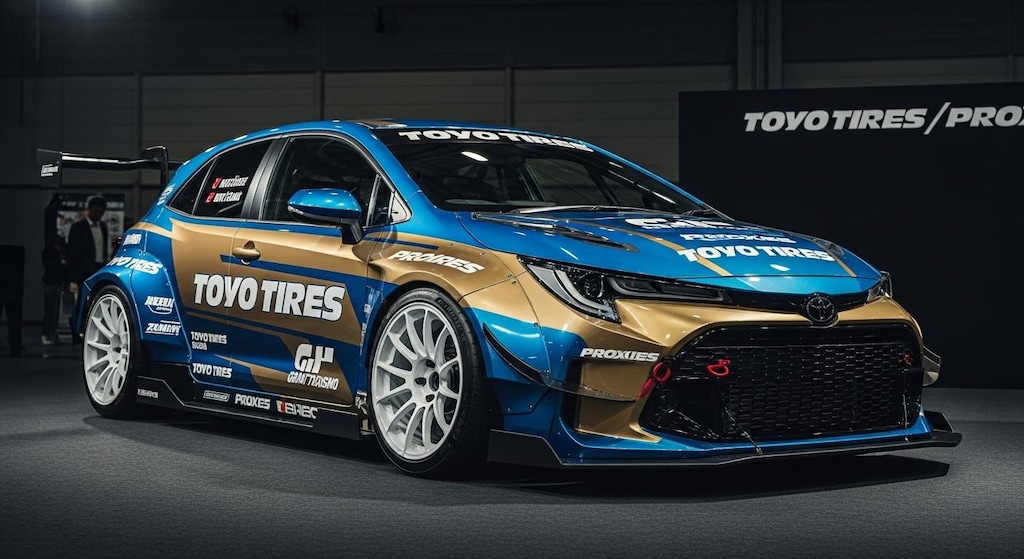 トーヨータイヤGRカローラ