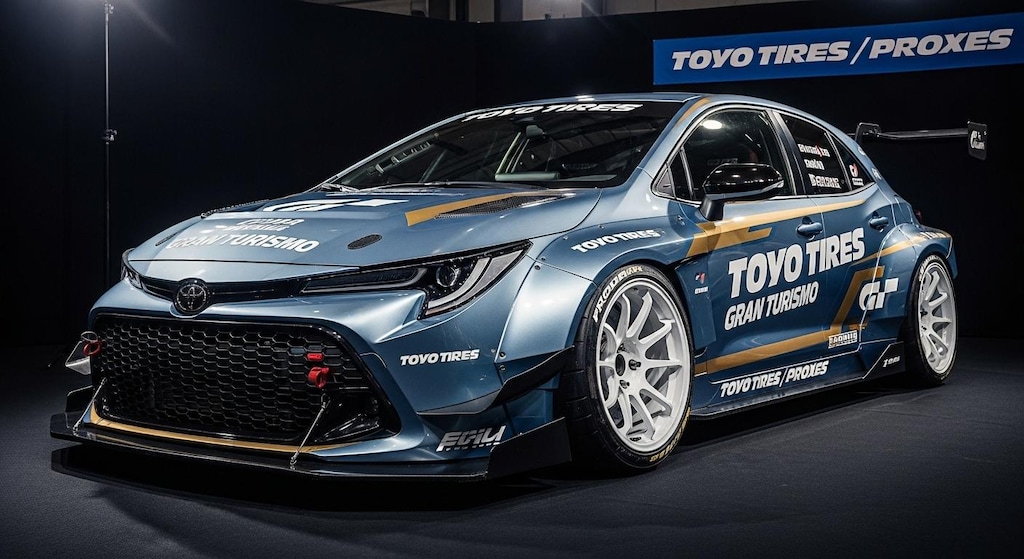 トーヨータイヤGRカローラ