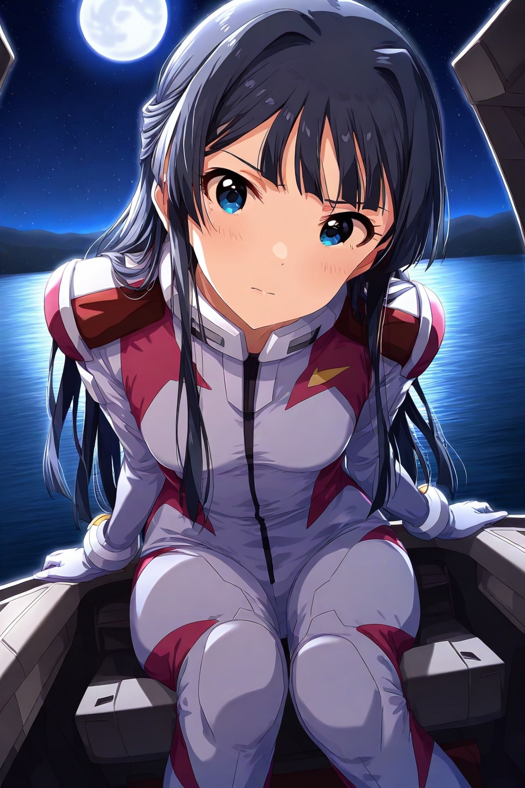 コックピットのもがみん