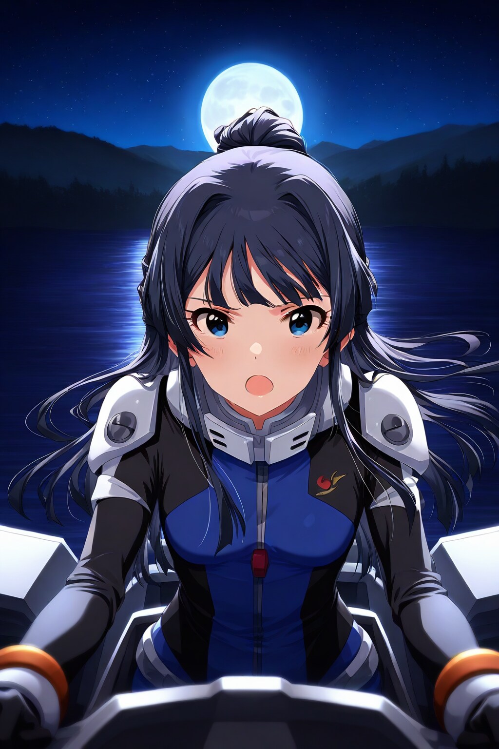 コックピットのもがみん