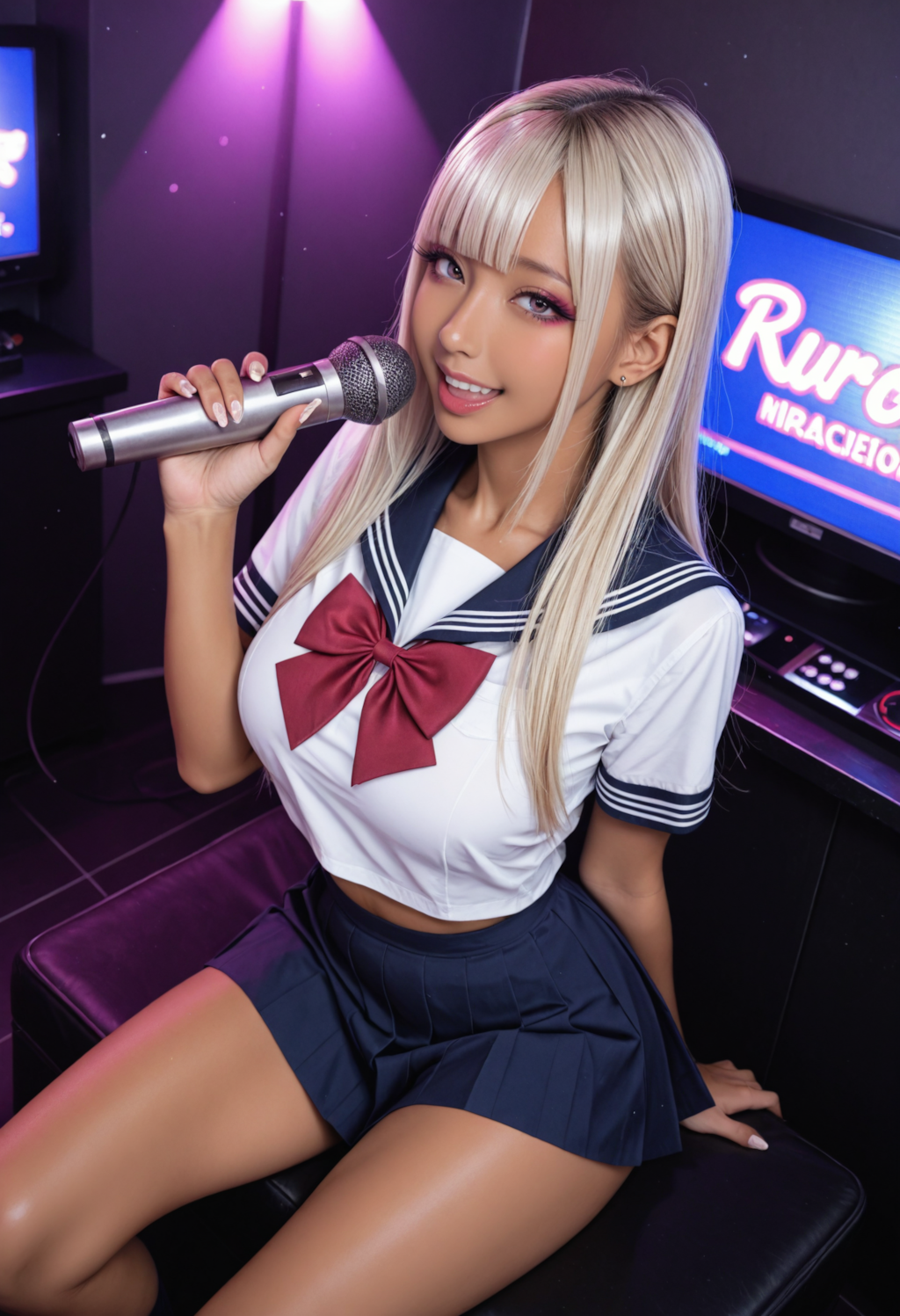 カラオケに夢中🎤