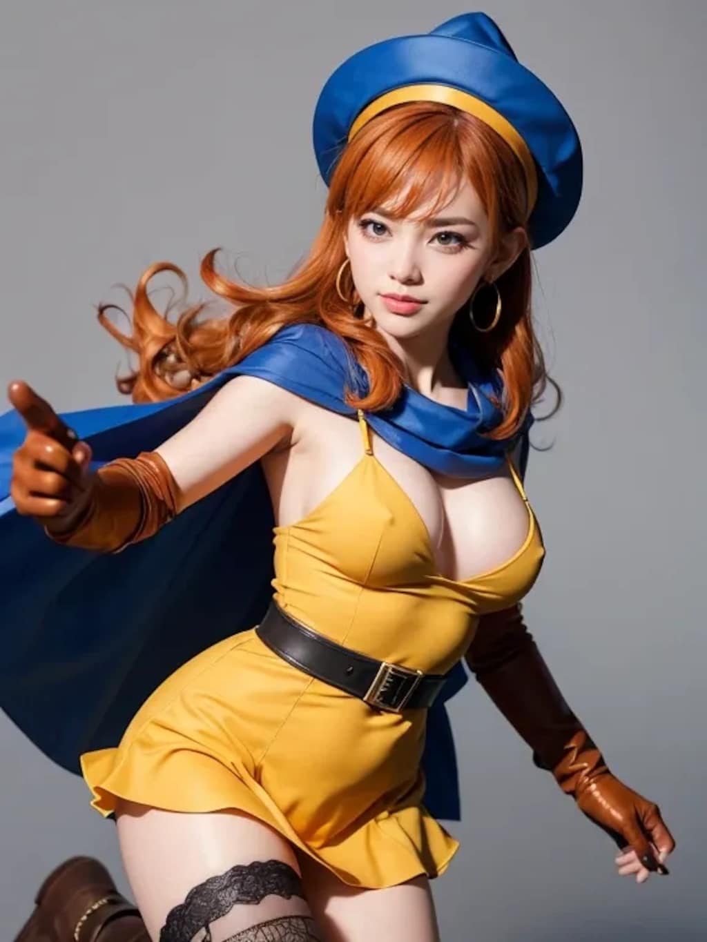 おてんば姫のコスプレお姉さん