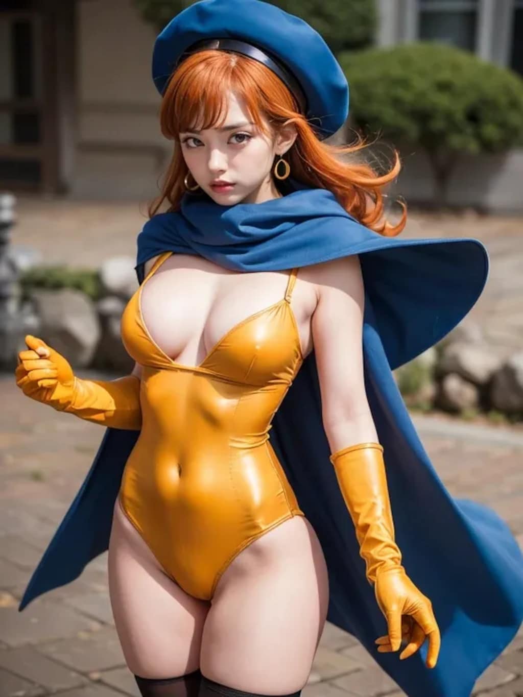 おてんば姫のコスプレお姉さん