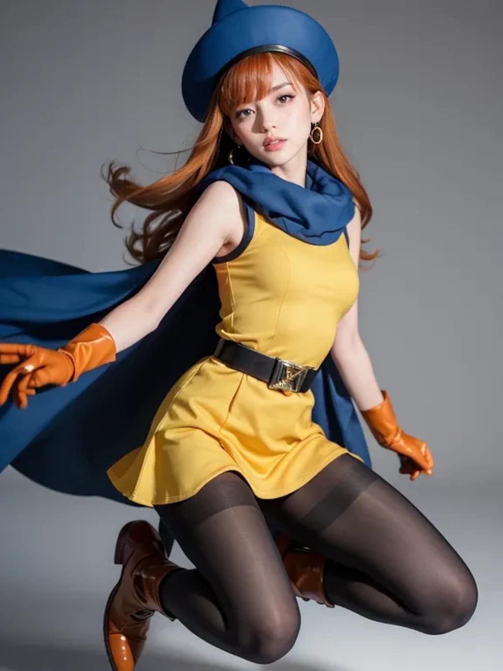 おてんば姫のコスプレお姉さん