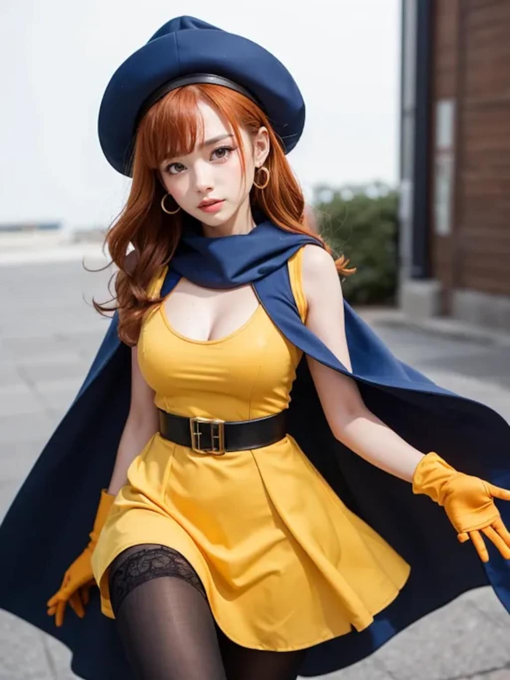 おてんば姫のコスプレお姉さん