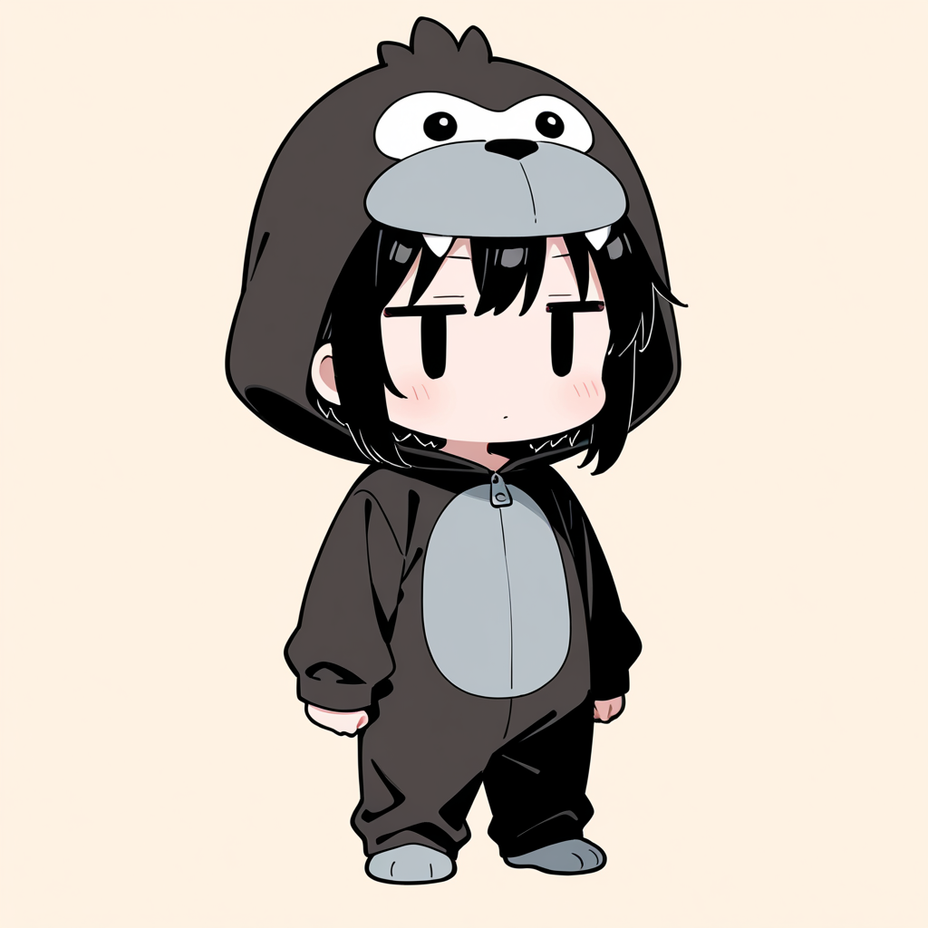 着ぐるみ着せ替え（ゴリラ）