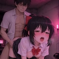 まなちゃんラブラブ＆ひどいえちえち(FREE) 5枚目
