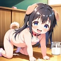 教室で飼ってるワンコなロリ 2枚目