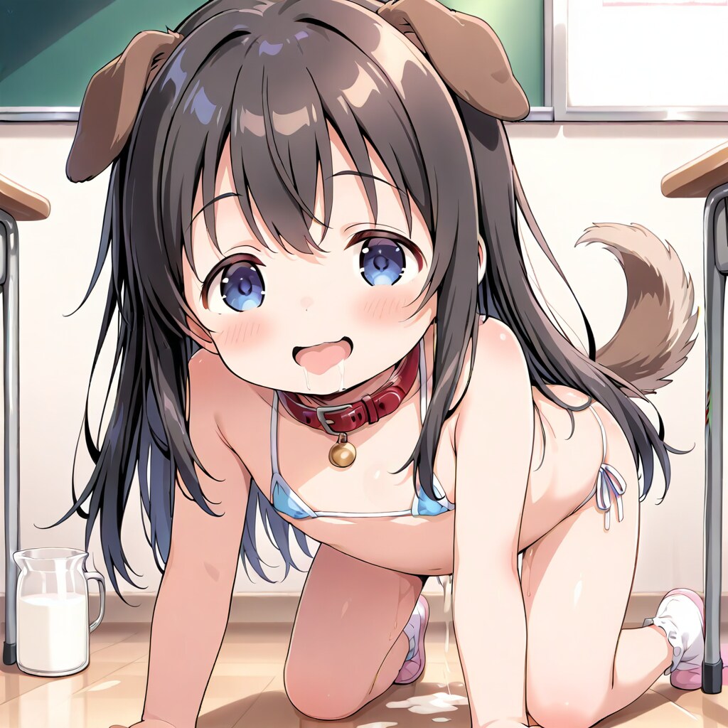 教室で飼ってるワンコなロリ