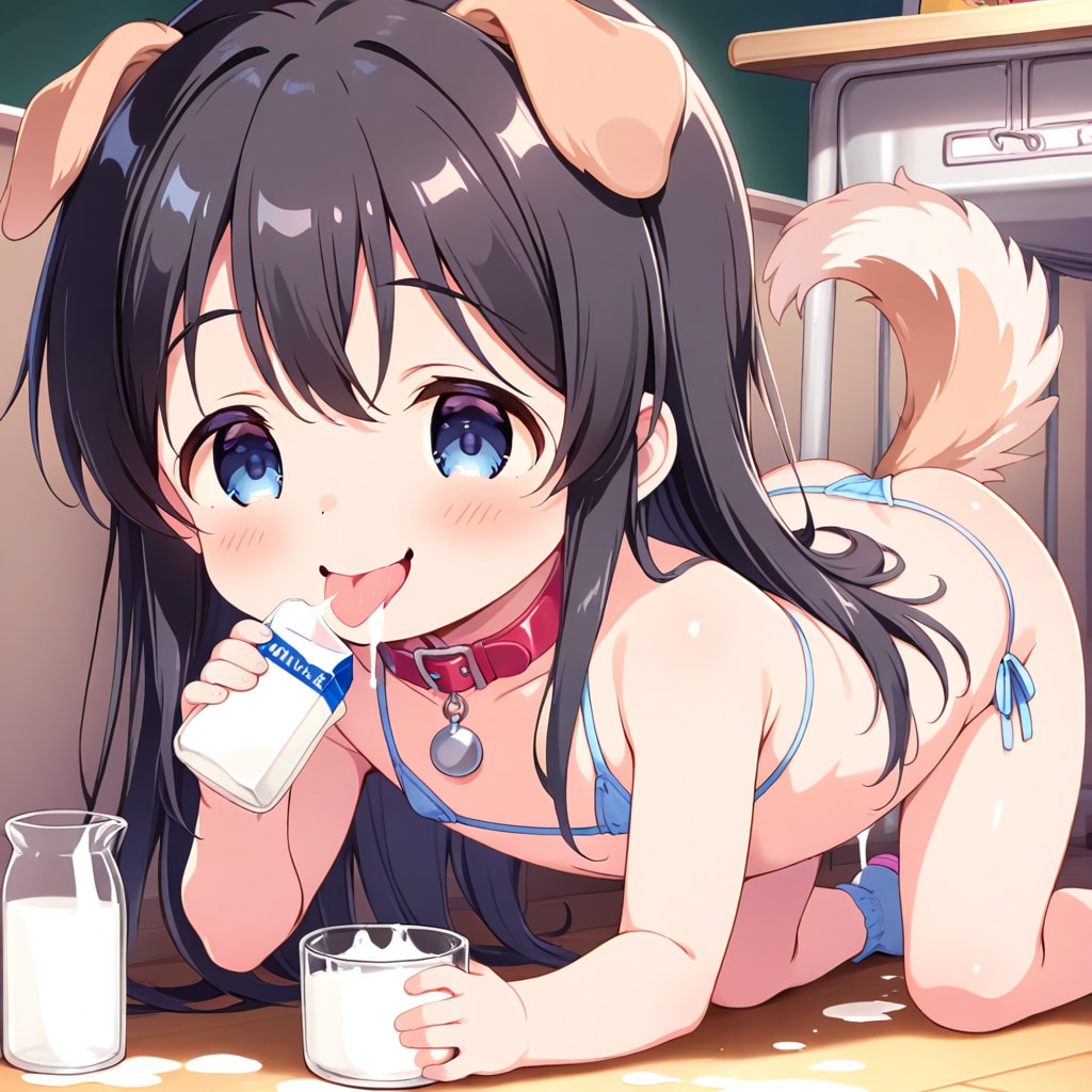 教室で飼ってるワンコなロリ