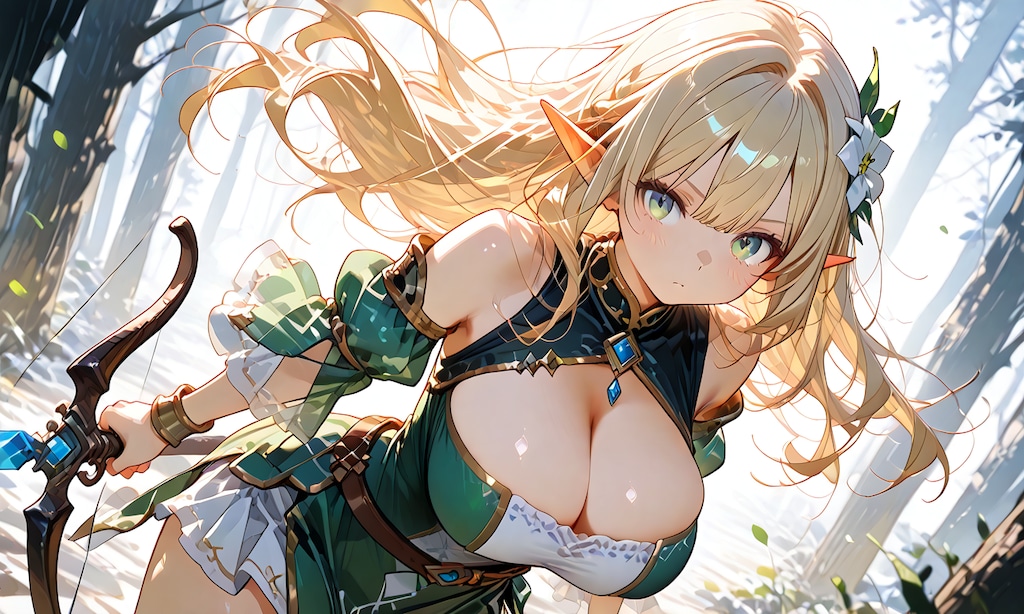 弓兵のエルフ