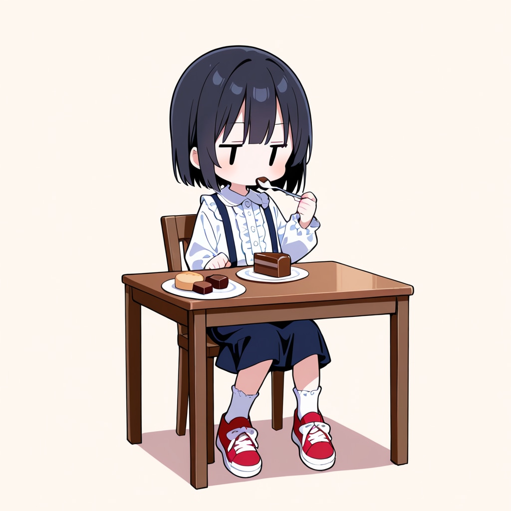 スイーツを食べる！