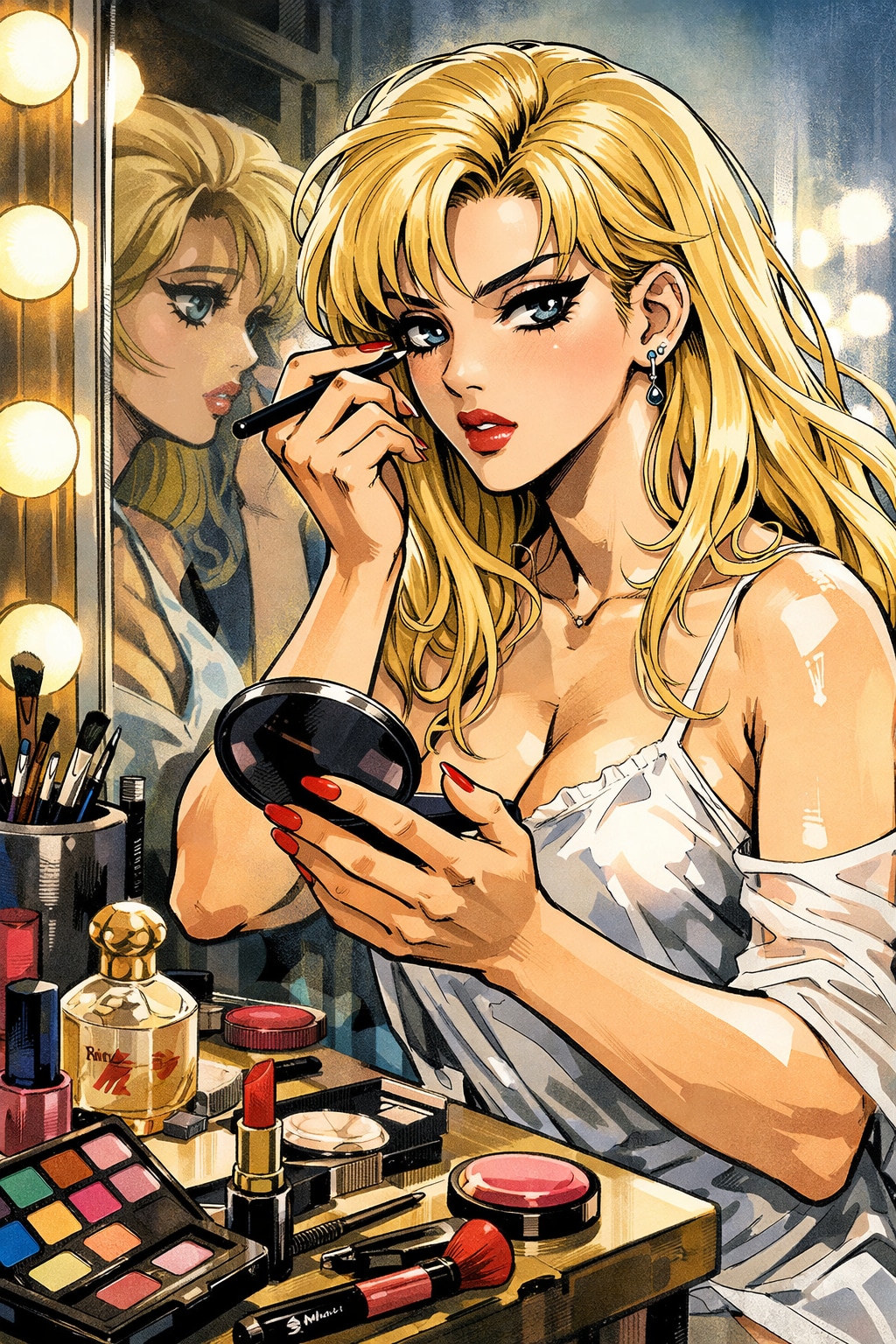 戦いのメイク | の人気AIイラスト・グラビア