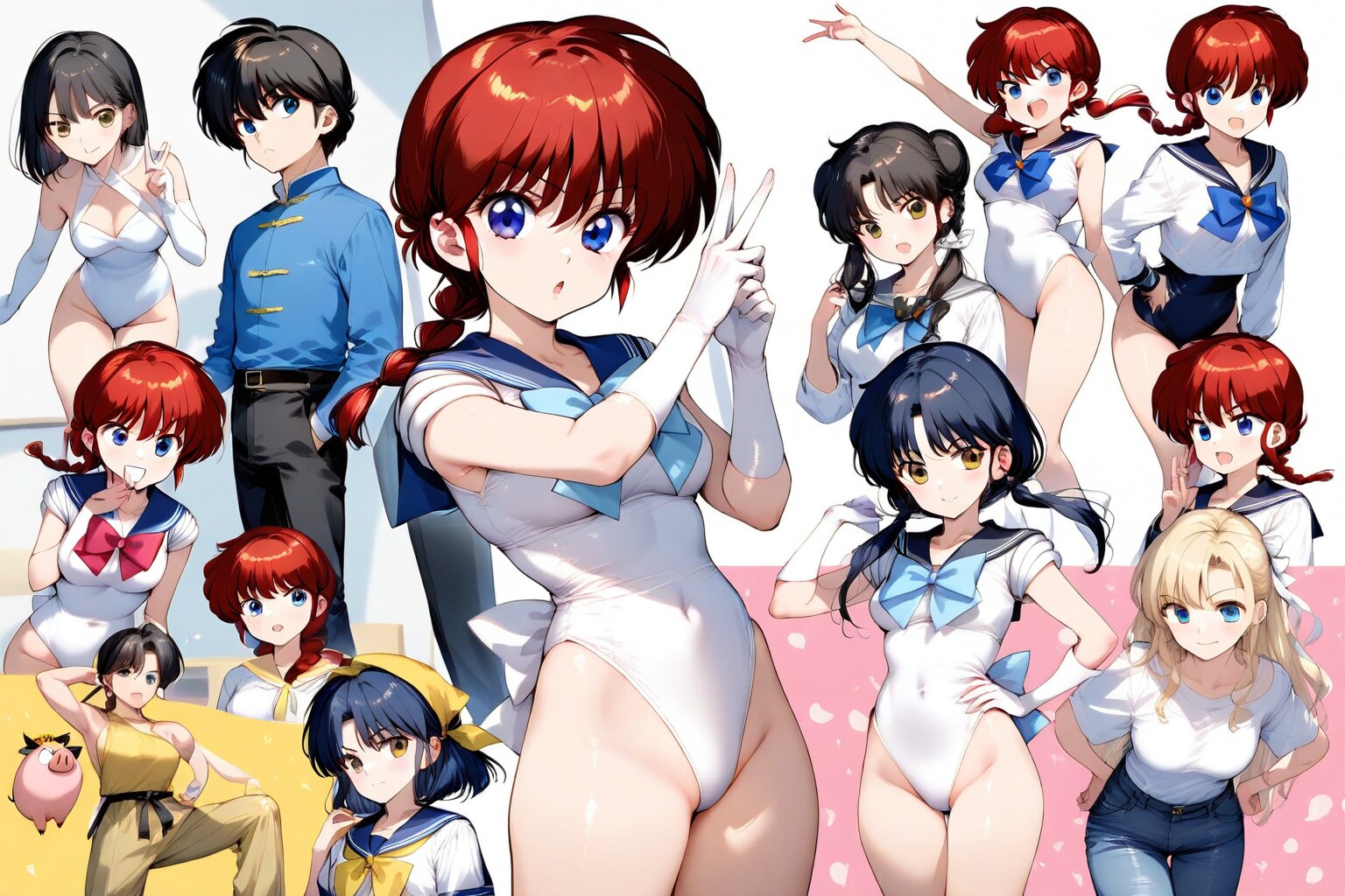 美少女戦士セーラーらんまーアニメ版オープニング