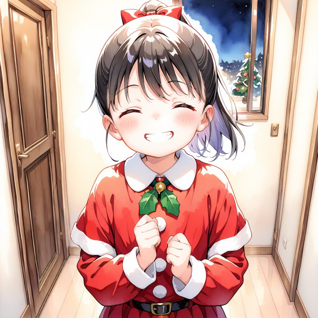 サンタさんまだかなぁ＾＾ | の人気AIイラスト・グラビア